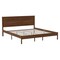 Flash Furniture Brown King Wooden Platform Bed with Headboard MG-09003KB-K-BRN-GG - alternate 3